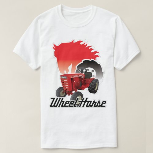 Wheel Horse Garden Tractor Tee Shirt Gift Graphic