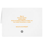 'Wheel Inn' Card (Back Horizontal)