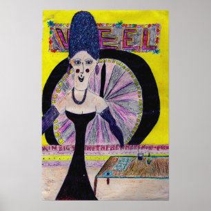 Wheel Lady Poster