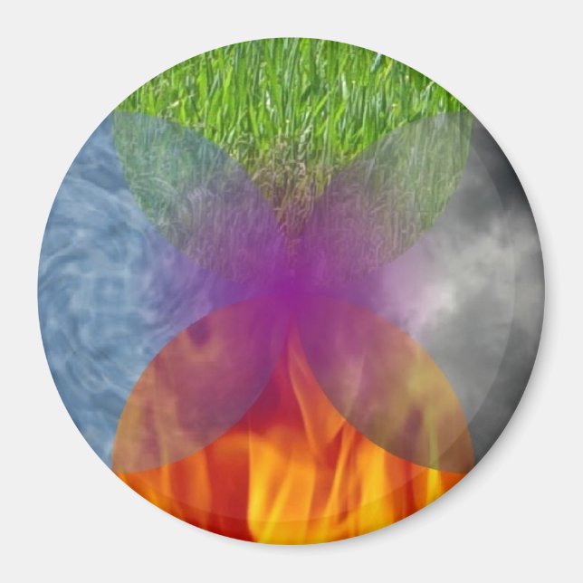 Wheel of Being - Enlarged Magnet (Front)