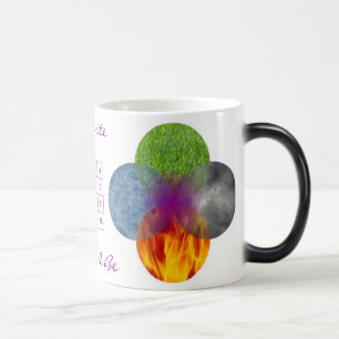 Wheel of Being & Magic Square Color Morph Mug