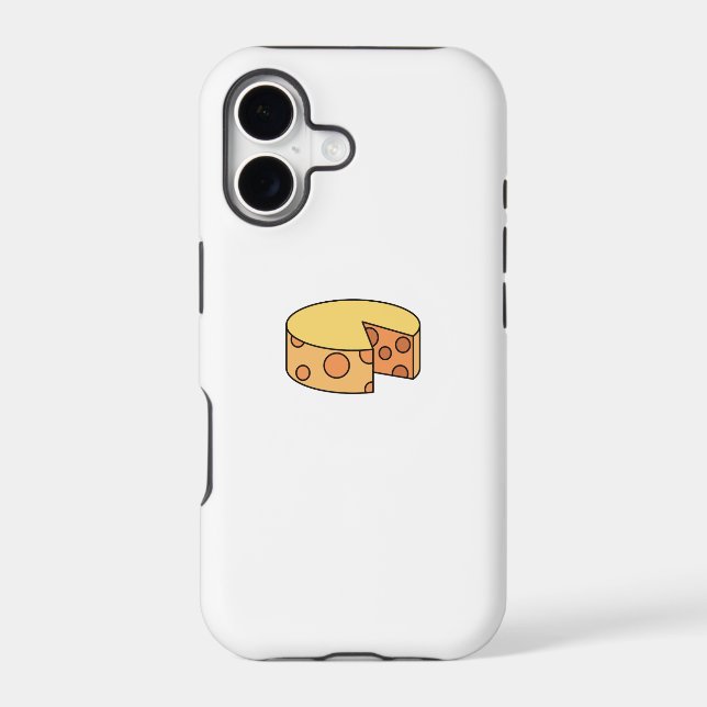 wheel of cheese iphone case (Back)