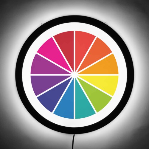 Wheel of Colour  LED Sign