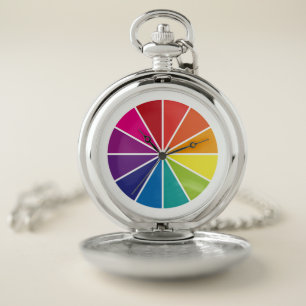 Wheel of Colour Pocket Watch