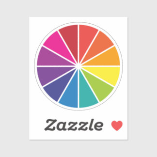 Wheel of Colour Sticker