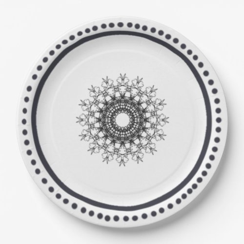 Wheel of Fate Paper Plates