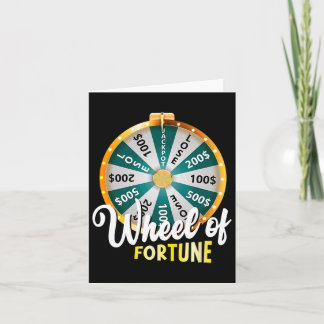 Wheel Of Fortune Father&# s Day Humor Tee Daddy F Card