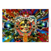Wheel of Fortune Greeting Card (Front Horizontal)