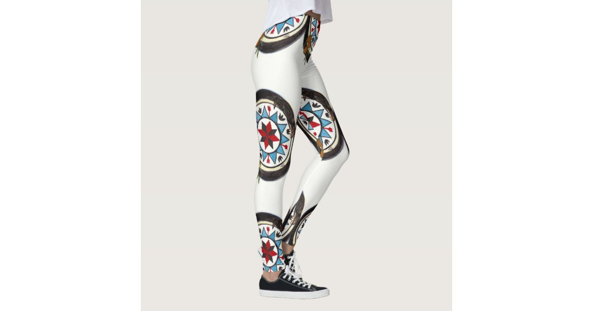 Aries Zodiac Sign Leggings