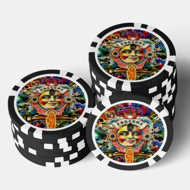 Wheel of Fortune  Poker Chips (Stack)
