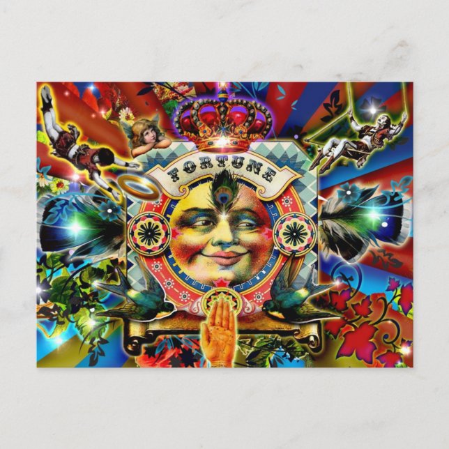 Wheel of Fortune Postcard (Front)