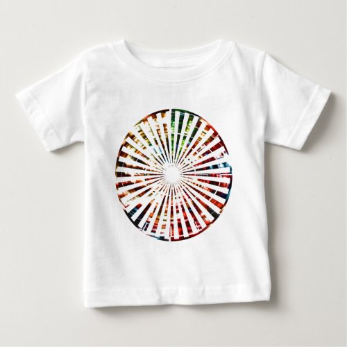 Wheel of Fortune _ Sparkle Red Designs Baby T_Shirt