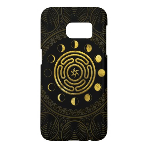Wheel of Hecate and Moons Samsung Galaxy S7 Case