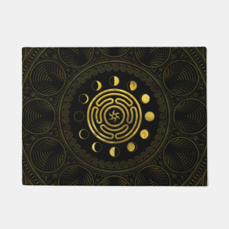 Wheel of Hecate and Moons Doormat
