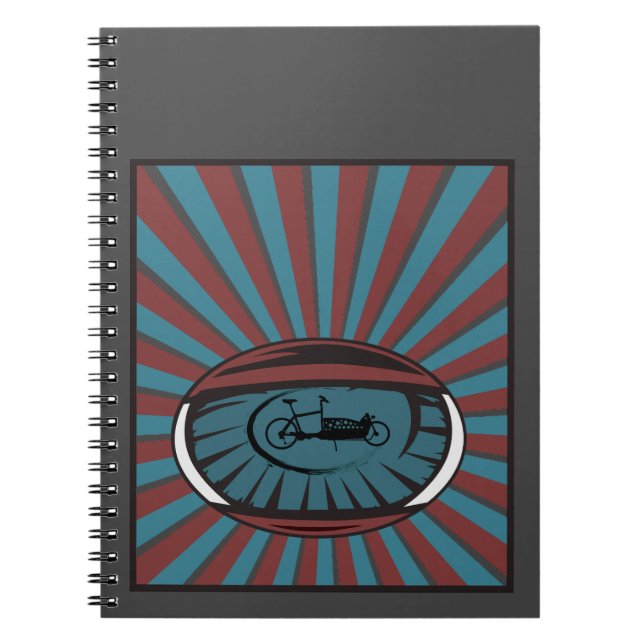 Wheel of load in the eye with radiation notebook (Front)