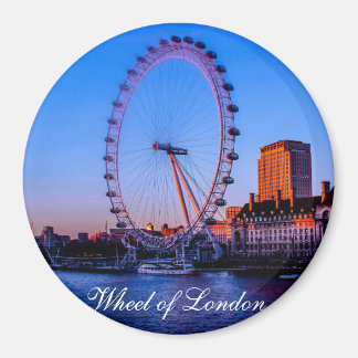 Wheel of London Refrigerator Magnet