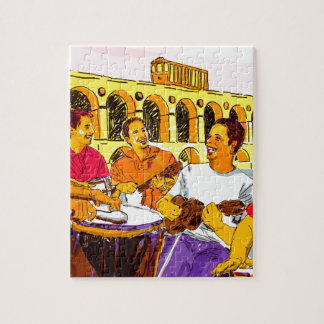 Wheel of Samba - Rio De Janeiro - Brazil Jigsaw Puzzle