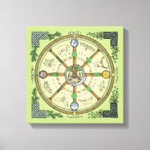 Wheel of the Year - Canvas