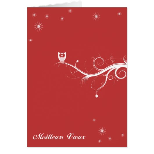 Wheel on a branch - red cards (Front)