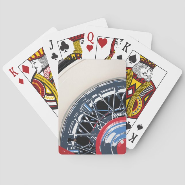 Wheel Poker Cards (Back)