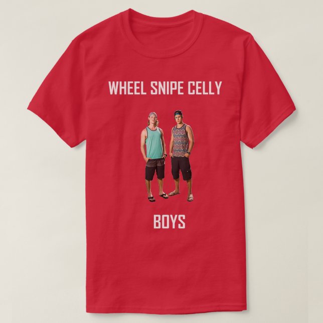 Wheel Snipe Celly Boys T-Shirt (Design Front)