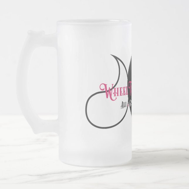 Wheel Takes Frosty Mug (Left)