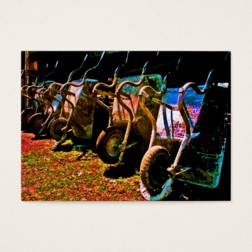 Customizable Wheelbarrows for Building or Construction (1) Business Card Templates