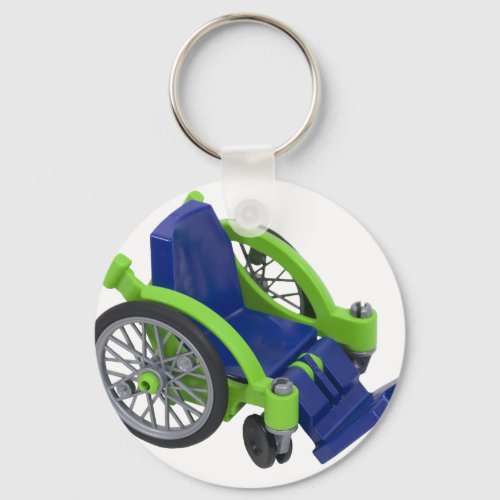 Wheelchair013110 Keychain