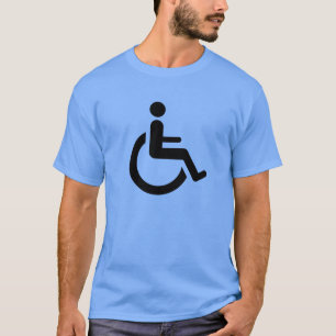 Wheelchair Access - Handicap Chair Symbol T-Shirt