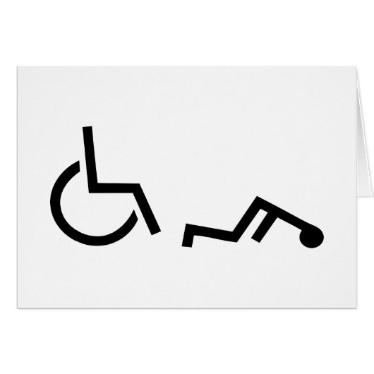 Wheelchair accident cards (Front Horizontal)