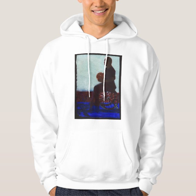 Wheelchair Basketball 2011 Hoodie (Front)