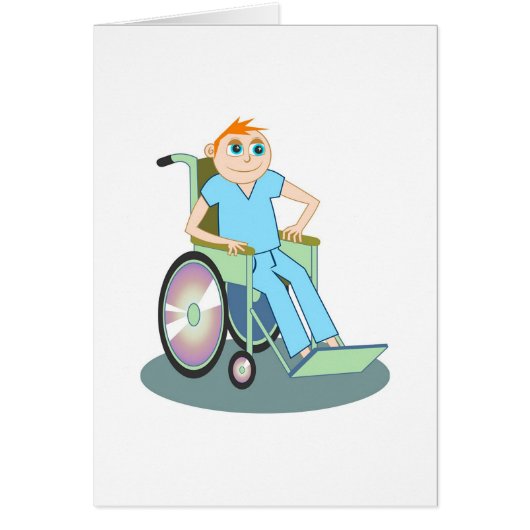 Wheelchair Boy Cards (Front)