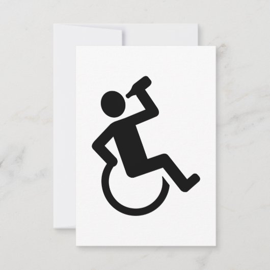 Wheelchair drinking (Front)