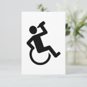 Wheelchair drinking (Standing Front)