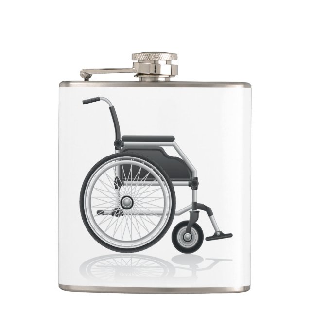 Wheelchair Flask (Front)