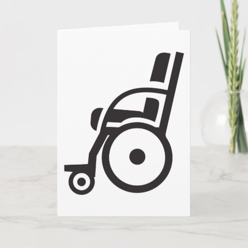 Wheelchair Icon Invitations