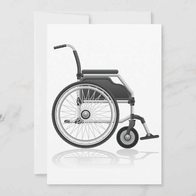Wheelchair Invitations (Front)