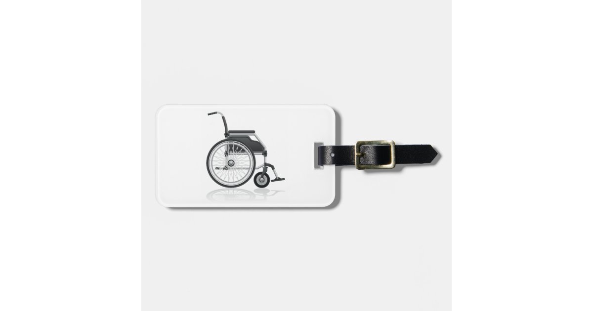 Wheelchair Luggage Tags | Zazzle