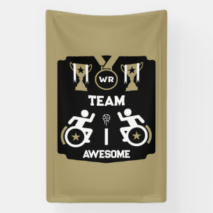 Wheelchair Murderball Sportswear Banner