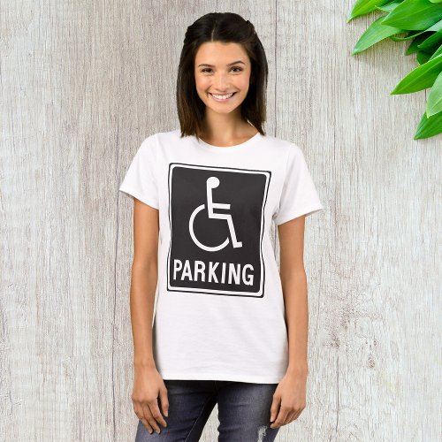 Wheelchair Parking Symbol T_Shirt