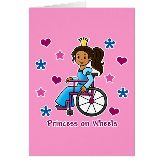 Wheelchair Princess Cards (Front)