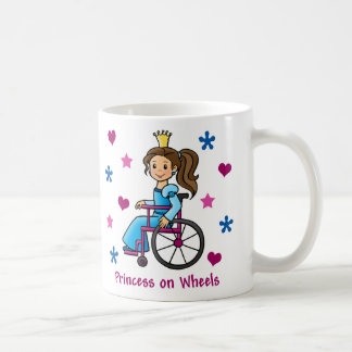 Wheelchair Princess Coffee Mug