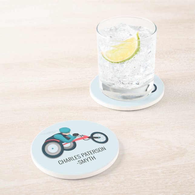 Wheelchair Racing Coaster (Side)