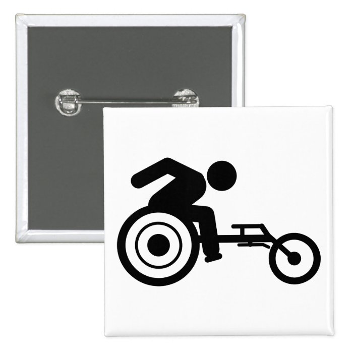 Wheelchair Racing Pin