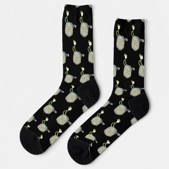 Wheelchair Stickman Socks (Left)