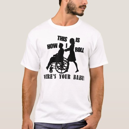 Wheelchair Stud T_Shirt