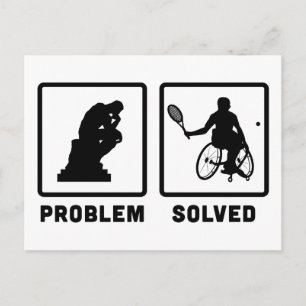 Wheelchair Tennis Postcard