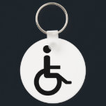 wheelchair user keychain<br><div class="desc">wheelchair user</div>