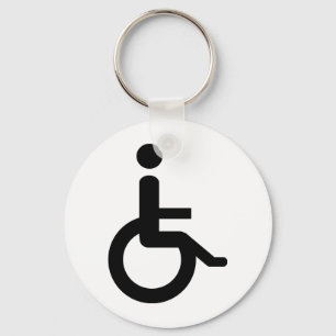wheelchair user keychain