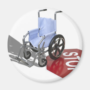 WheelchairStopSign103110 Magnet